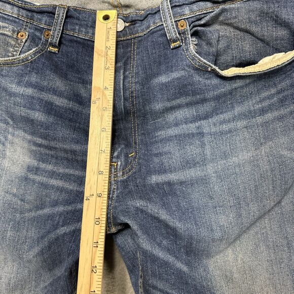 Levis 559 Jeans Mens 38x32‎ Blue Straight Grunge American Western Workwear Denim - Picture 4 of 12